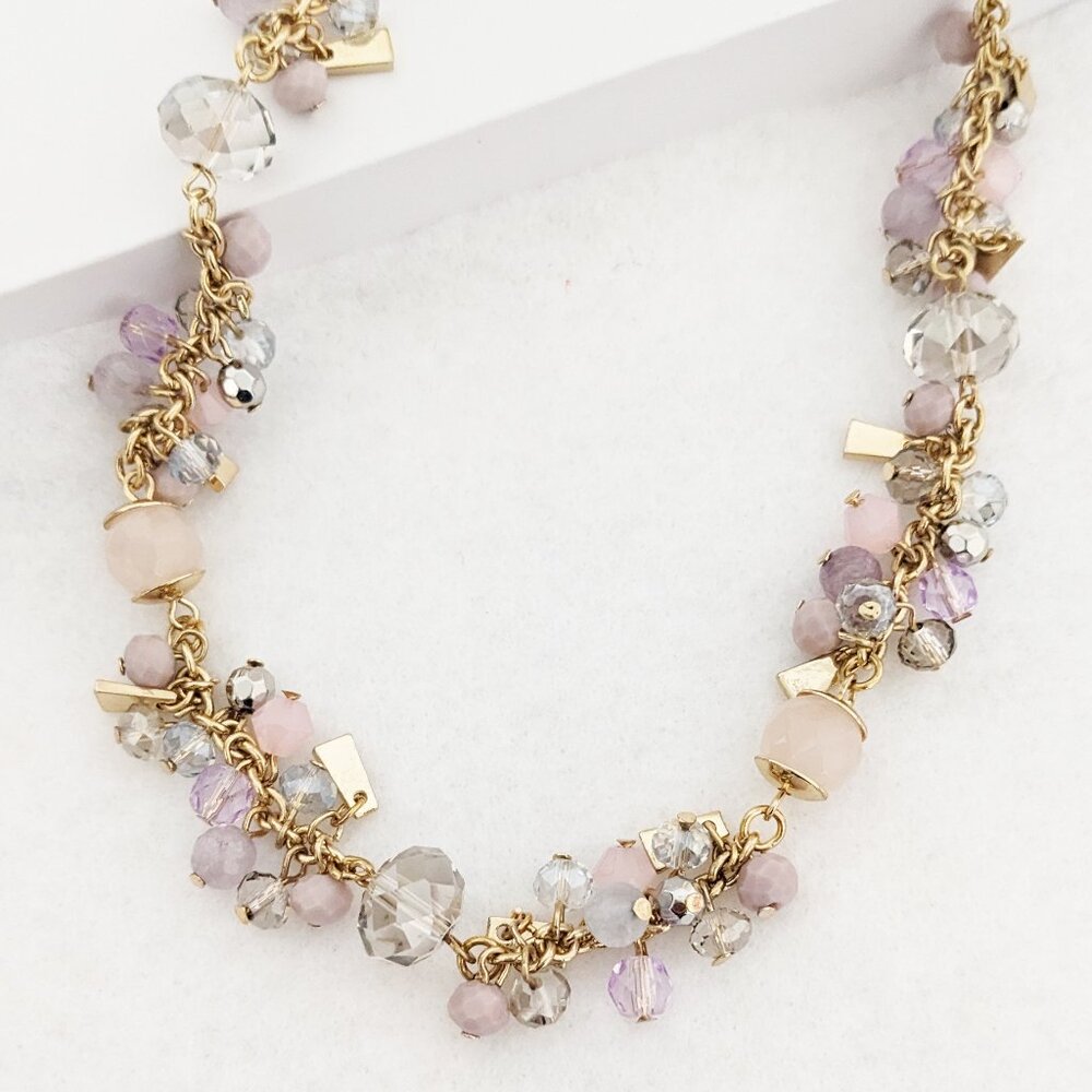 Talbots Clutter Crystal Rhinestone Necklace